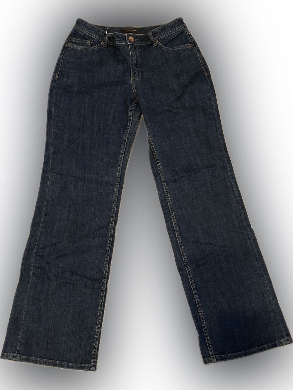 Christopher Blue  Dark Indigo Jeans with Contrast Stitching size 30 inch waist